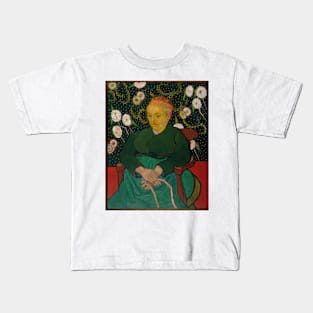 La Berceuse (Woman Rocking a Cradle; Augustine-Alix Pellicot Roulin, 1851–1930) Kids T-Shirt